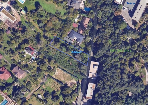 Na predaj výnimočný stavebný pozemok s výmerou 966 m2, BA III TOP