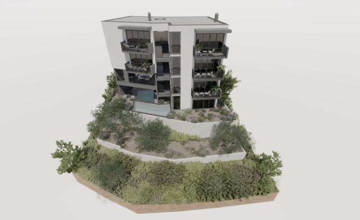 Novopostavený apartmán S6 s výhľadom na more, 63,27 m², Primošten - fotografia 9