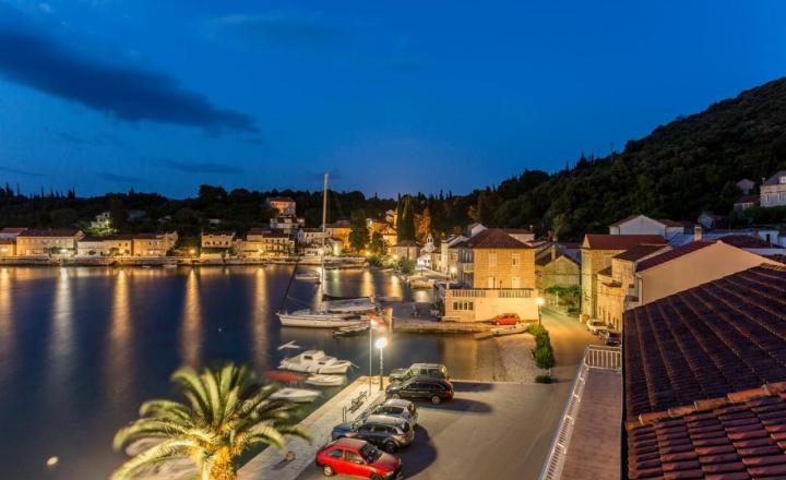 Priestranný apartmán s dvoma spálňami a výhľadom na more, Račišće, ostrov Korčula - fotografia 3
