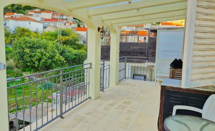 Priestranný apartmán s dvoma spálňami a výhľadom na more, Račišće, ostrov Korčula - fotografia 6