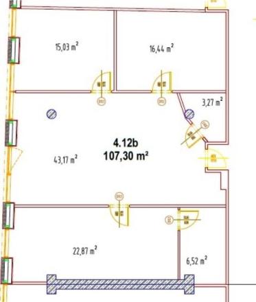 Samostatný kancelársky celok 107m² v blízkosti letiska na prenájom - fotografia 9