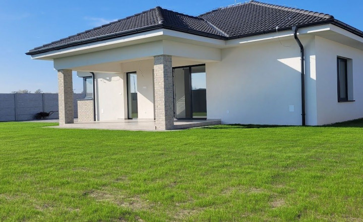Nadštandardná novostavba 4 izbový bungalov hneď k nasťahovaniu