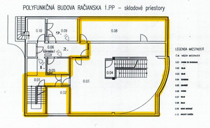 Skladový priestor, v blízkosti Figara, 200 m2