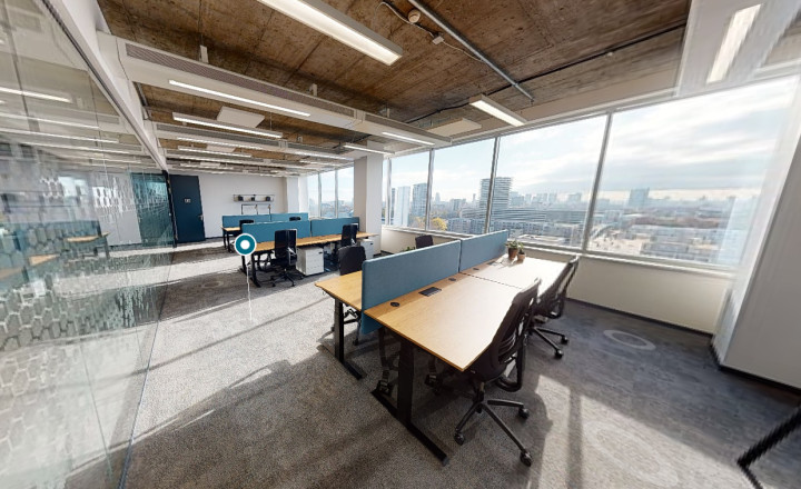 COWORKING kancelárie na prenájom, MYHIVE – VIVO/POLUS TOWER - fotografia 3