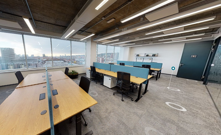 COWORKING kancelárie na prenájom, MYHIVE – VIVO/POLUS TOWER - fotografia 4