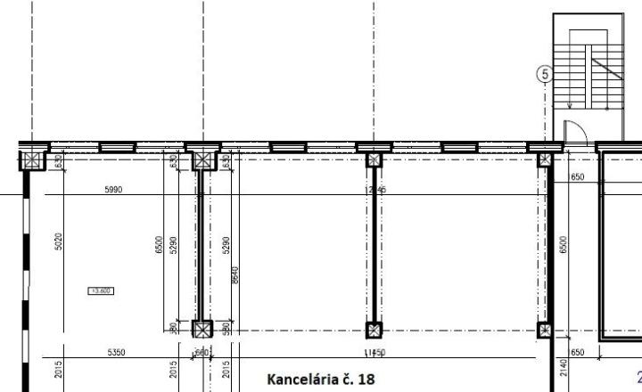 Rekonštruované kancelárske priestory na prenájom - Bratislava V - fotografia 5