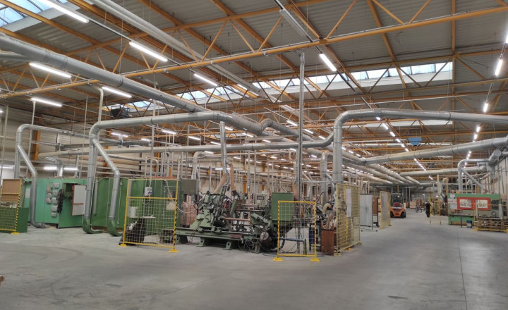 8.273m2 skladovo-výrobná hala s možnosťou 735m2 administratívy na prenájom, DUNAJSKA STREDA