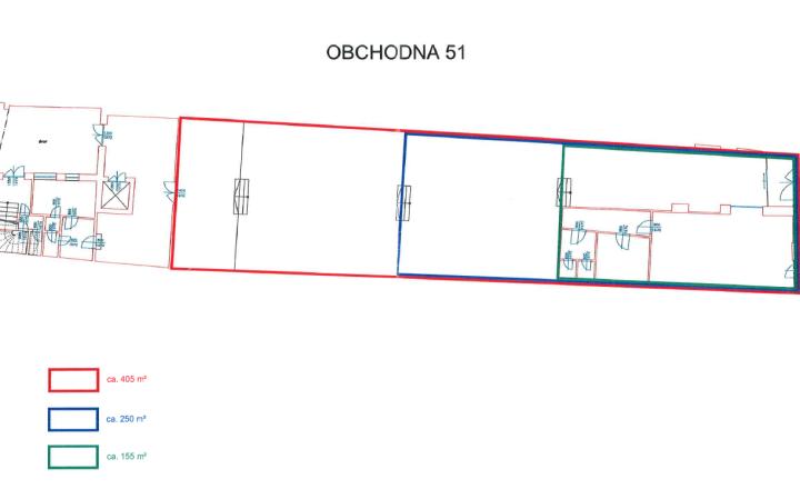 Lukratívny 250-350m2 obchodný priestor na Obchodnej ulici, BAI  - fotografia 15