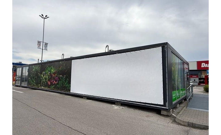 TOP! Samostatný kontajner 216 m2 umiestnený na parkovisku v etablovanom obchodnom centre v Bratislave oproti OC AVION a IKEA - fotografia 3