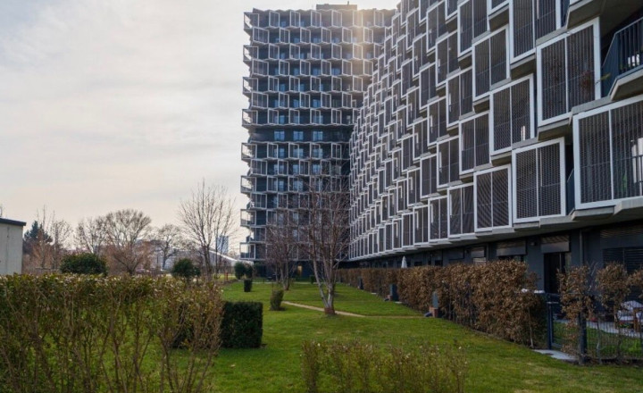 Na prenájom nadštandardný 1,5-izbový byt v novostavbe Guthaus. - fotografia 16