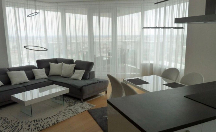 Na prenájom luxusný, reprezentatívny a kompletne zariadený 3-izbový byt v Panorama City, TOP