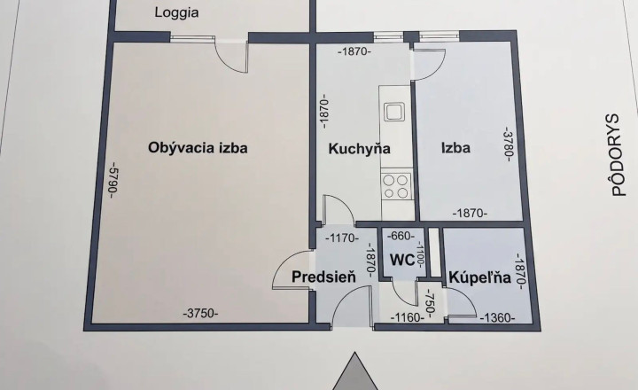 Na predaj kompletne zariadený a slnečný 2-izbový byt v Ružinove - fotografia 16