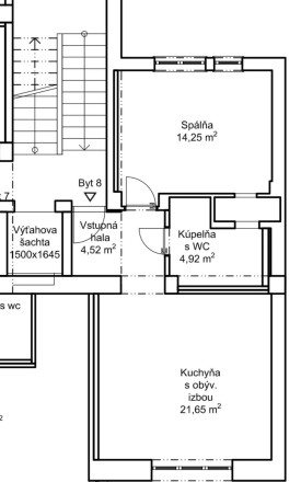 Na predaj 2-izbový byt - Bratislava I - fotografia 3